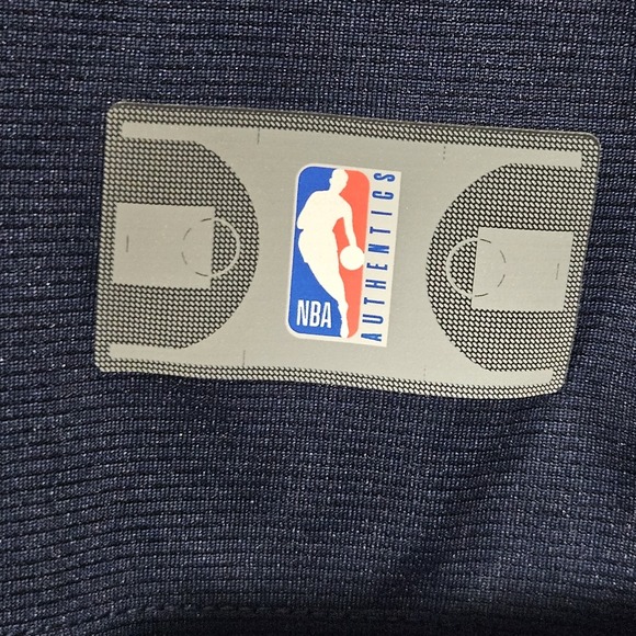 Fanatics NBA Women's Size M FastBreak Road Jersey Blank Navy V Neck‎ NWT - Picture 3 of 7